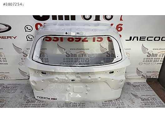 CHERY TIGGO 8 PRO BAGAJ KAPAGI