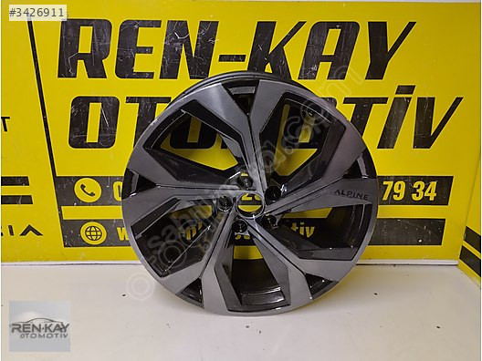 403008811R RENAULT AUSTRAL ALPİNE 5 BİJON ÇELİK JANT ORJ RENKAY