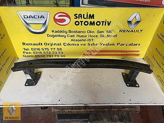 RENAULT FLUENCE ÇIKMA ORJİNAL TAMPON DEMİRİ VE DİĞER P
