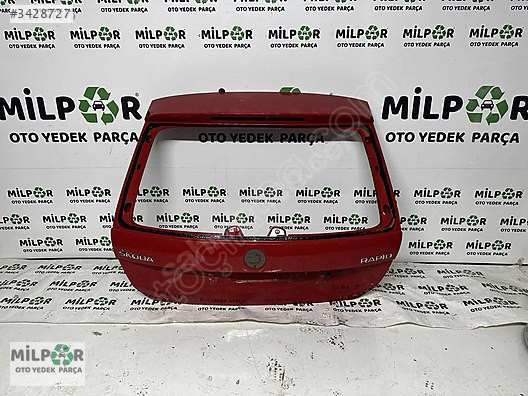 SKODA RAPİD 2016/2019 ARKA BAGAJ KAPAĞI ORJİNAL