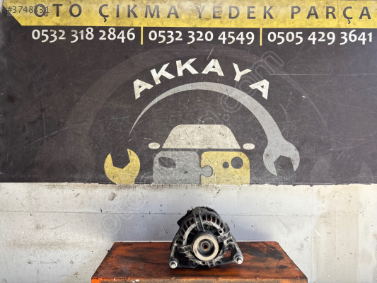 0124225022 Orijinal OPEL CORSA AGİLA 1.2 Çıkma şarj dinamosu