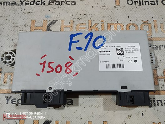 BMW 5 SERİSİ KONFOR BEYNİ ECU 5WK50922BBR, 61.35- 6 809 374.