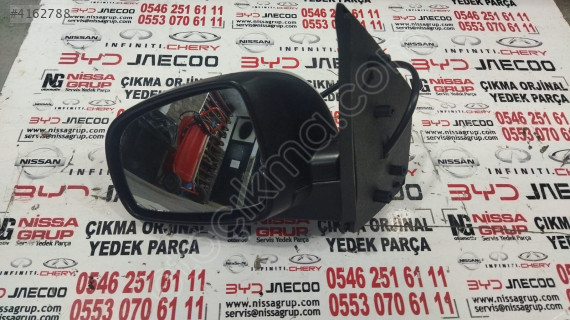 NİSSAN NOTE E11 SOL AYNA SIFIR YEDEK PARÇA