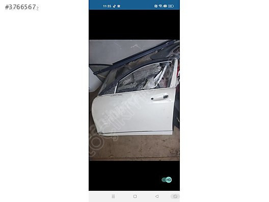 MERCEDES C180 W204 SOL ÖN KAPI ÇIKMA ORJİNAL TEMİZ