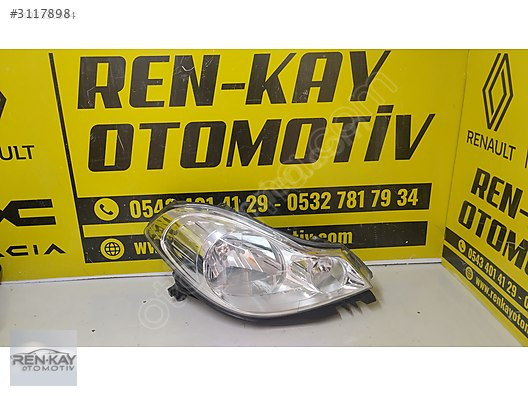 RENAULT SYMBOL THALİA KASA SAĞ FAR SIFIR RENKAY OTO KOCAELİ