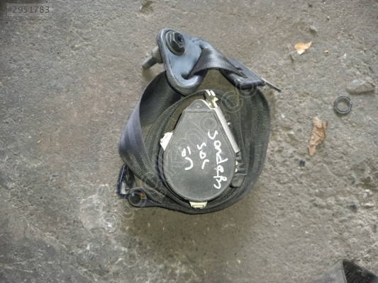 DACİA SANDERO 2010 ÇIKMA ORİNAL ÖN EMNİYET KEMERİ