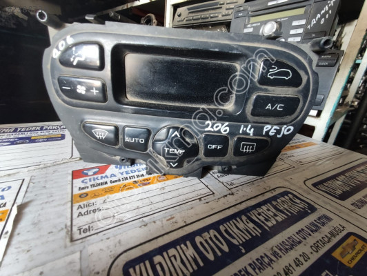 PEUGEOT 206 1.4 KLİMA KONTROL PANELİ