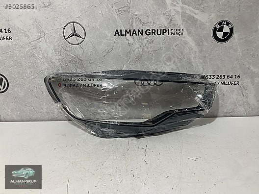AUDİ A6 SAĞ FAR CAMI SIFIR