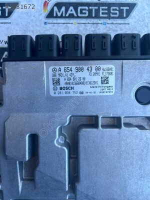 Mercedes CLA 2.2D A6549004300 0281034752 MD1CP001 ECU MOTOR
