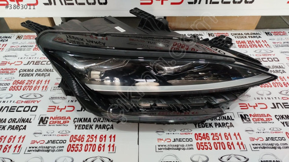 BYD SEAL-U SAĞ ÖN FAR ÇIKMA YEDEK PARÇA 2024-2025