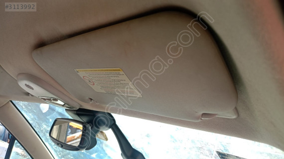 peugeot 407 sağ güneşlik
