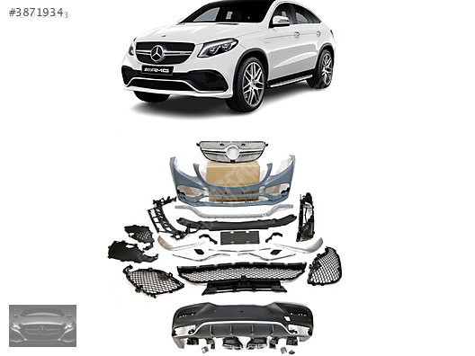 MERCEDES COUPE W292 GLE 63 AMG KOMPLE ÖN TAMPON