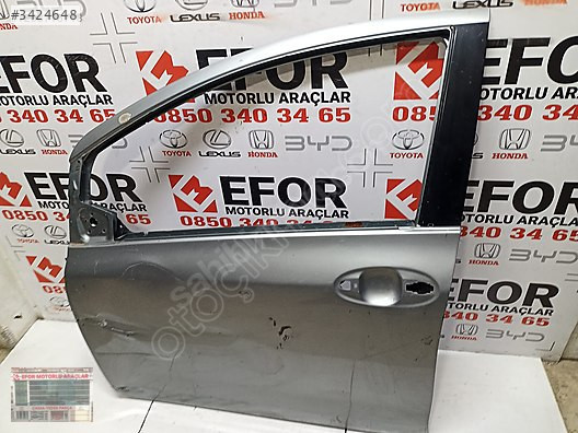 TOYOTA YARİS ORJİNAL ÇIKMA SOL ÖN KAPI 09-11