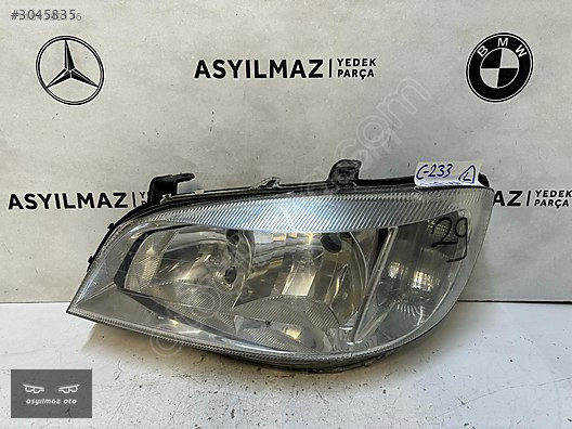OPEL ZAFİRA A SOL FAR ORJİNAL 1998-2004