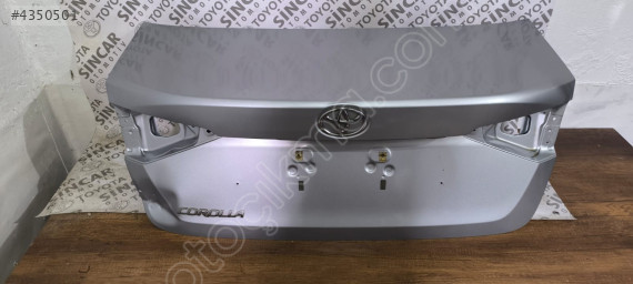 TOYOTA COROLLA 2019 2025 ARKA BAGAJ KAPAĞI ÇIKMA ORJİNAL