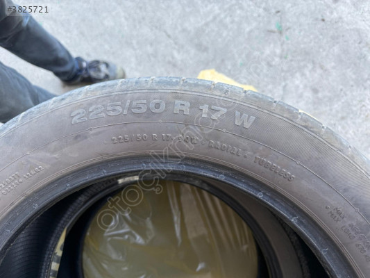 OPEL ASTRA J LASTİK TAKIMI ÇIKMA 225/50/17 EBAT