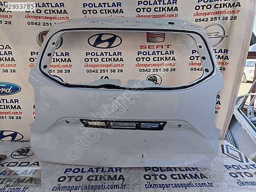 Dacia Duster bagaj kapağı orjinal beyaz ğöçük hasarlı 2015-2020