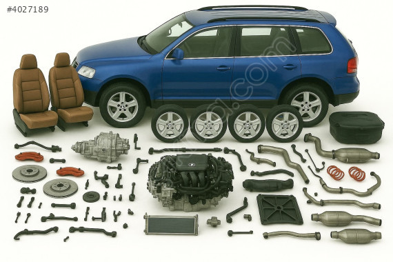 VW TOUAREG YEDEK PARÇA