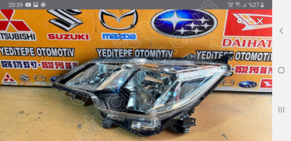 mitsubishi çıkma yedek parça space star sağ far