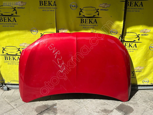 OPEL CORSA F MOTOR KAPUTU KIRMIZI ÇIKMA ORJİNAL YEDEK PARÇA