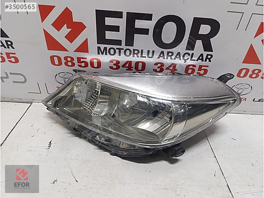 TOYOTA YARİS SOL FAR ÇIKMA ORİJİNAL PARÇA 2012-2013