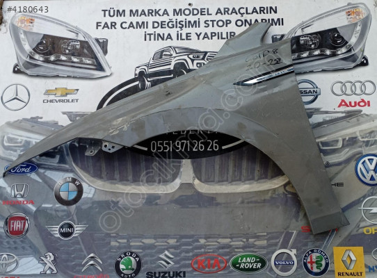 VOLKSWAGEN GOLF 8  ORJİNAL CIKMA SOL CAMURLUK b