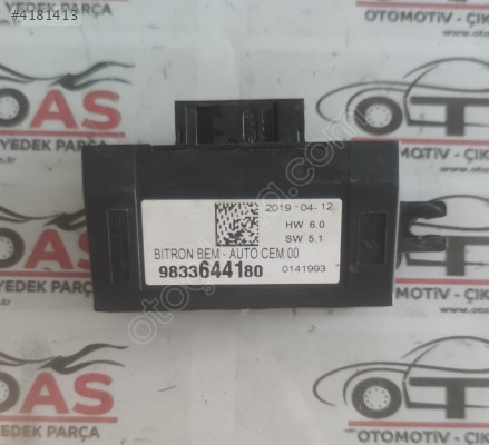 PEUGEOT 3008 AYNA KONTROL MODÜLÜ 9833644180