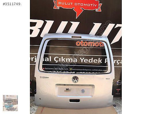 Vw caddy arka bagaj kapağı 2005-2014
