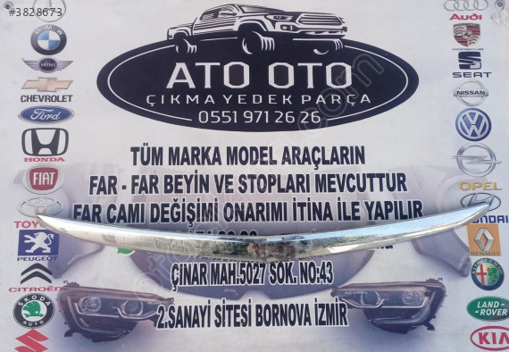 HONDA CİVİC 2004-2006 VTEC 2 MOTOR KAPUT NİKELAJI ORJİNAL ÇIKMA