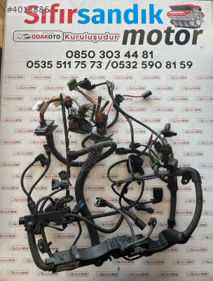 850609801 BMW 5 N47 177LİK ÇIKMA MOTOR TESİSATI