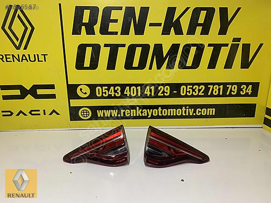 Renkay Oto - Clio 5 Sağ Sol İç Stop - 265504450R/265551147R