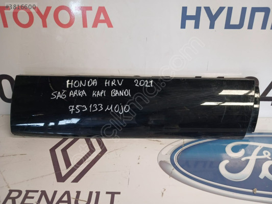 HONDA HRV 2021 SAĞ ARKA KAPI BANDI ORJİNAL ÇIKMA