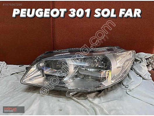 Orjinal Peugeot 301 Sol Ön Far Eyupecan Oto'da Satışta!
