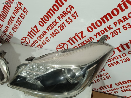 TOYOTA YARİS 2012/2014 SOL FAR HYBRİD