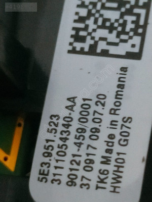 SKODA KAROQ DİREKSİYON VİTES KULAKÇIĞI 5E3951523