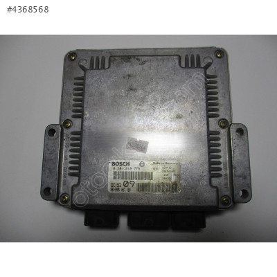 Peugeot 307 2.0 HDI Motor Beyni EDC15C2 09 0281010779 9644606180