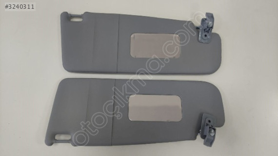 VOLKSWAGEN GOLF- 3- 92/98; GÜNEŞLİK GRİ SAĞ/SOL SET 2 PARÇA