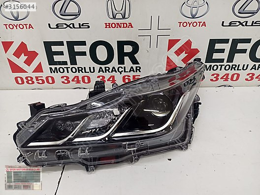 TOYOTA COROLLA ORJİNAL SIFIR SOL ÖN FAR 19-23