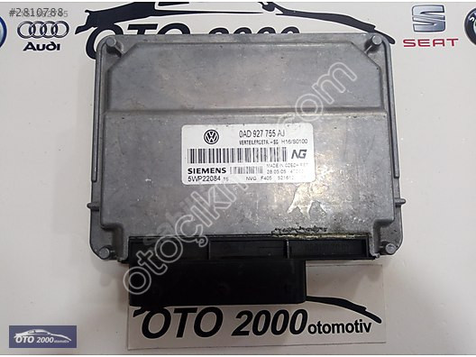 0AD927755AJ-0AD927755BE-0AD927755BG VW TOUAREG ŞANZIMAN BEYNİ