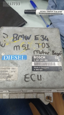 Bmw e34 m51 tds motor beyin beyni 2243421 0281001181