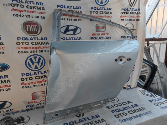 Renault Fluence Sol Arka kapı Orjinal göçük hasarlı
