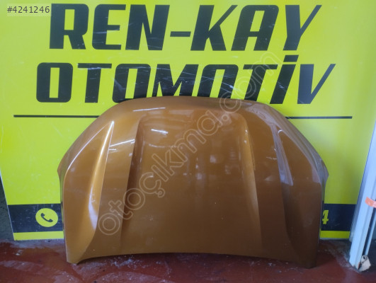 651224904R DACİA SANDERO  JOGGER MOTOR KAPUTU TURUNCU ORJ ÇIKMA