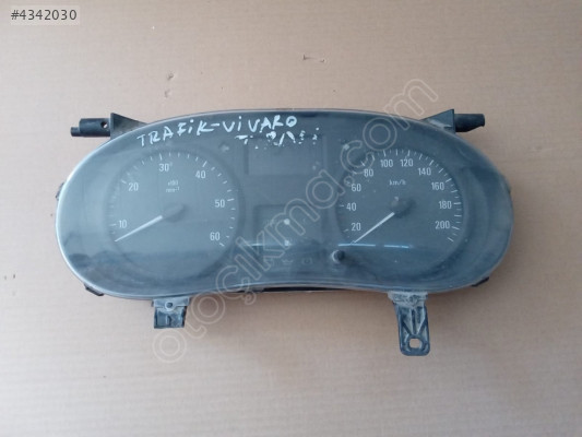 opel vivaro 2008 1.9 gösterge/km saati (son fiyat)