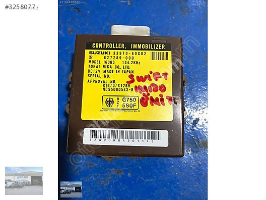 OTO CEMDEN SUZUKİ SWİFT IMMOBLIZER KONT ÜNİTESİ 1300 GLX(98
