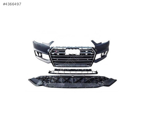 ÖN TAMPON S-LİNE SET (PANJURLU) A4 2017- SIFIR 8W0807065K SİYAH