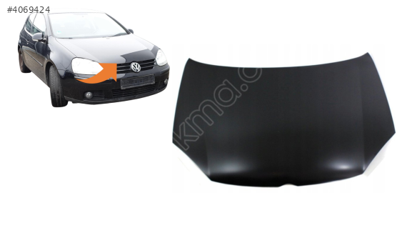 1K0823031B VW GOLF5 03-07 MOTOR KAPUT MASTİKLİ