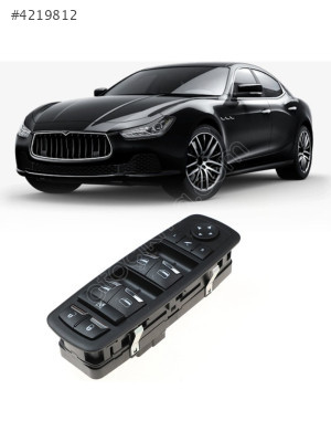 MASERATİ GHİPLİ CAM ACMA TUŞ TAKIMI 670025406