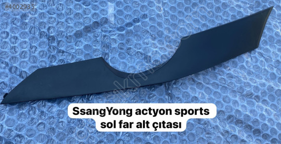 SSANGYONG ACTYON SPORTS SOL FAR ALT ÇITASI