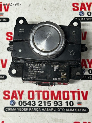 A2129007619 MERCEDES W212 E212 NAVİGASYON TEYP JOİSTİK DÜĞMESİ