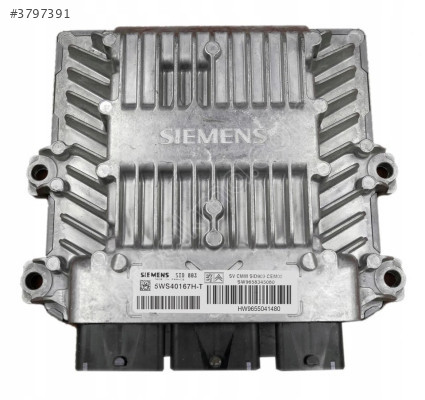 Peugeot 407 2.0 Motor Beyni / 5WS40167H-T / 9658345080 / 9655041